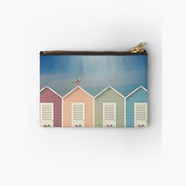Item preview, pastel coloured beach huts designed and sold by chrissiexxx68.
