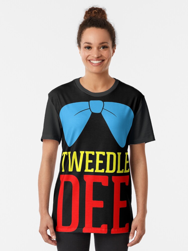 Tweedle Dee And Tweedle Dum Blue T Shirt By Freeyoursoul Redbubble 5305