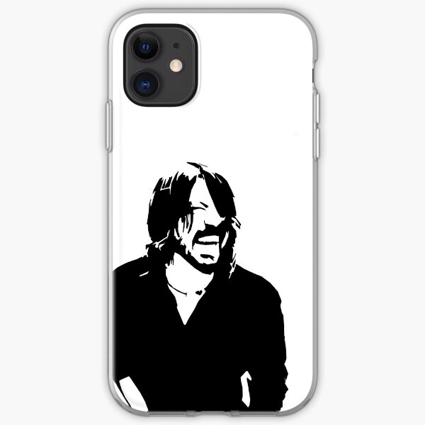 Dave Grohl Laughing iPhone Soft Case