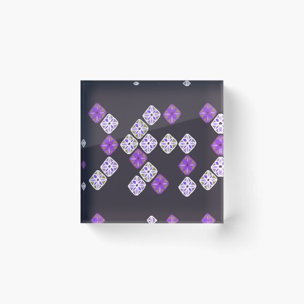 Item preview, Petal Mosaic Purple designed and sold by Claireybean.