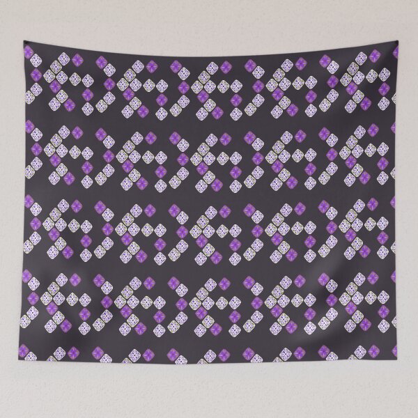 Item preview, Petal Mosaic Purple designed and sold by Claireybean.