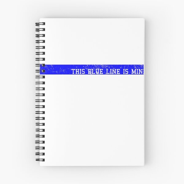 Item preview, This Blue Line Is Mine T shirt designed and sold by 3familyllc.