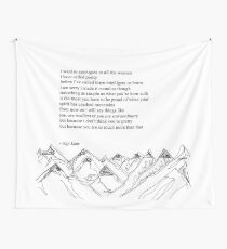 Wise words Quotes for women Wall Tapestry
