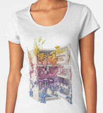 Moldy Fridge - Who Forgot the Hum(m)us? Women's Premium T-Shirt