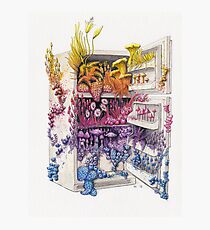 Moisi Fridge - Qui a oublié le Hum (m) nous? Impression photo
