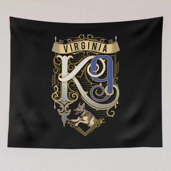 Item preview, Virginia K-9 Unit Handler Officer designed and sold by javaneka.