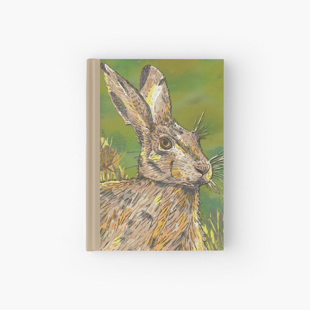 Summer Hare Hardcover Journal