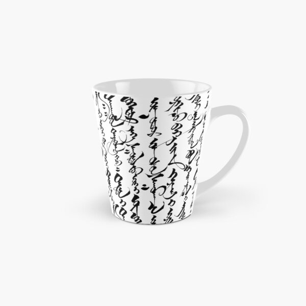 Aperçu de l'œuvre Calligraphie mongole créée et vendue par TLTextiles.