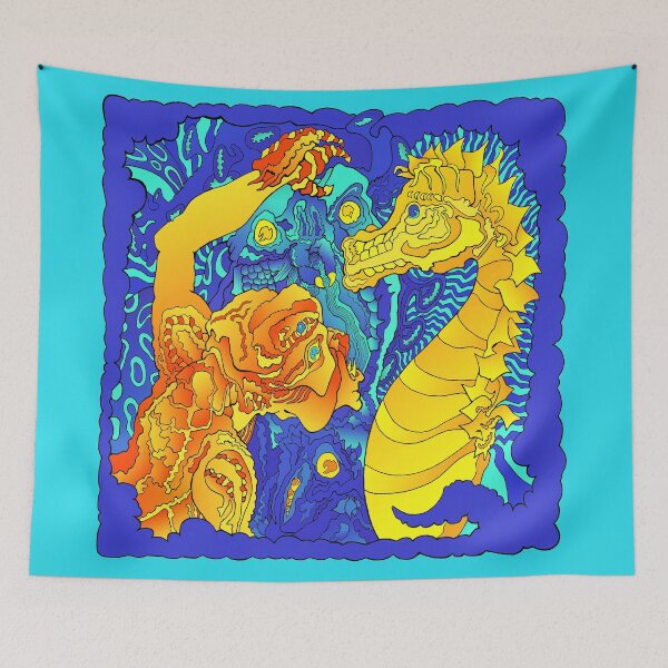 Item preview, The Aliens and the Sea Horse designed and sold by Scott Van Orden.
