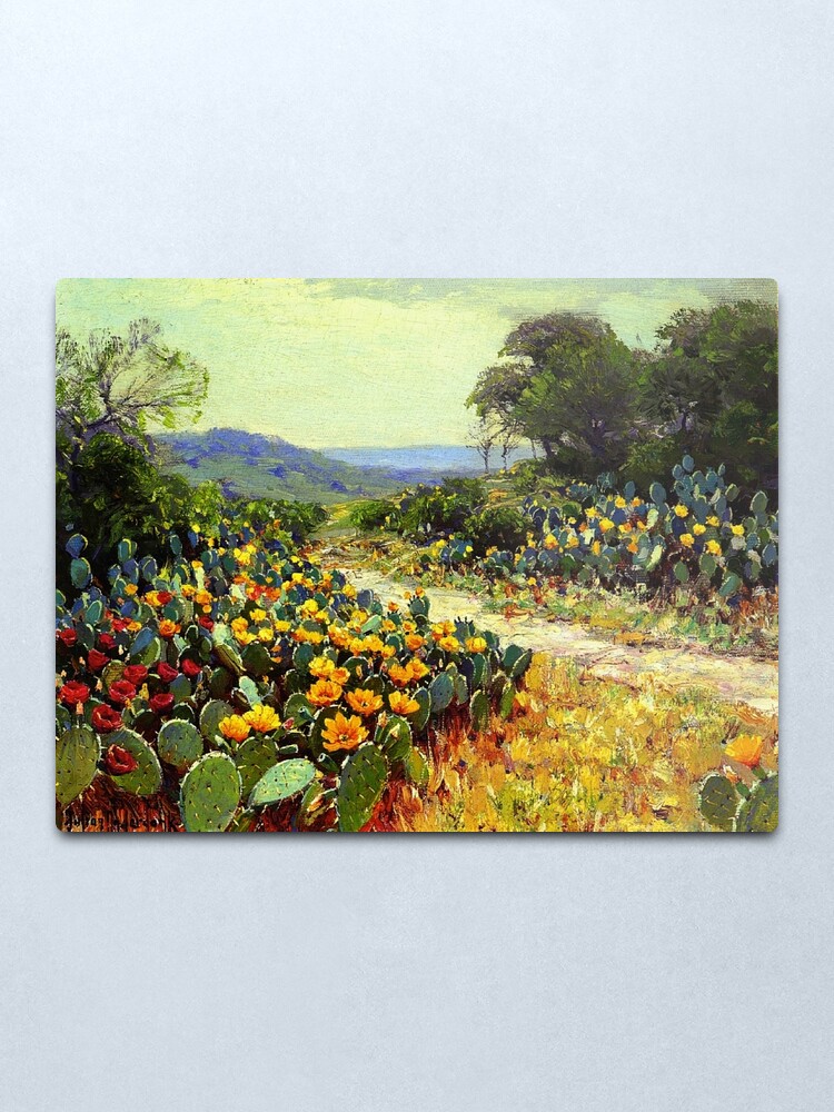 Alternate view of Onderdonk - Cactus in Bloom Metal Print