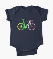 Bike Tour de France Jerseys (Vertical) (Big) Kurzärmeliger Einteiler