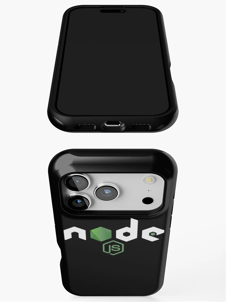 Thumbnail 3 of 4, iPhone Case, NodeJS JavaScript Programmer designed and sold by vladocar.