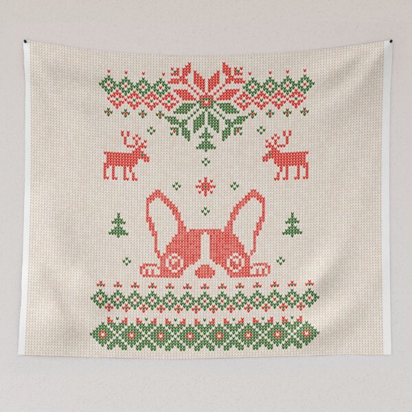 Item preview, Christmas French Bulldog designed and sold by Mariana Hurtado.