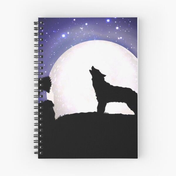 Aperçu de l'œuvre Loup hurlant à la lune créée et vendue par ExpressionArts.