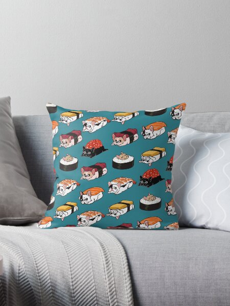 Vista previa del artículo con la obra «Sushi Frenchie», diseñado y vendido por Huebucket.