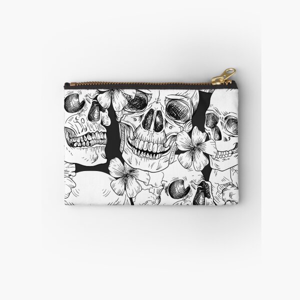 Item preview, Skull and Flowers designed and sold by Sandwhit.