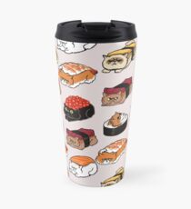 Sushi Persian Cat Travel Mug