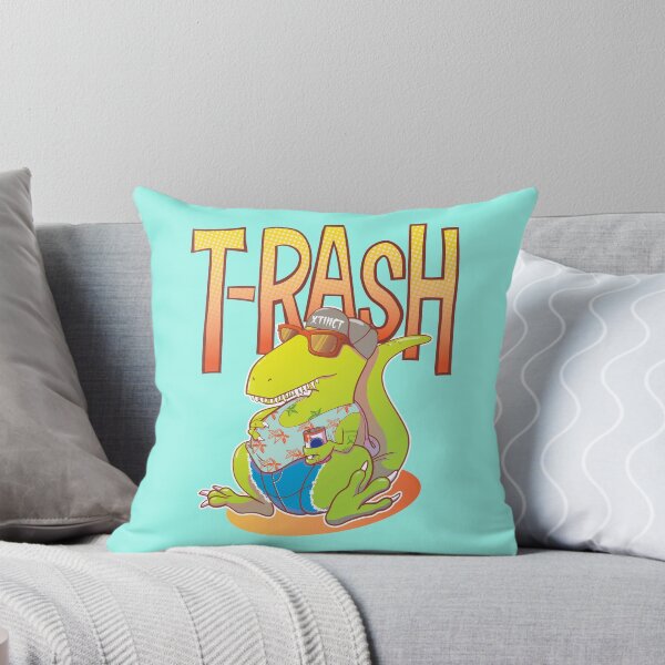 Item preview, T-Rash in Orange/Blue designed and sold by Rockee Armendariz.