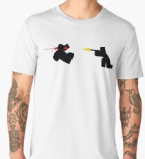 Unturned Zombie Kill Silhouette Art Men's Premium T-Shirt