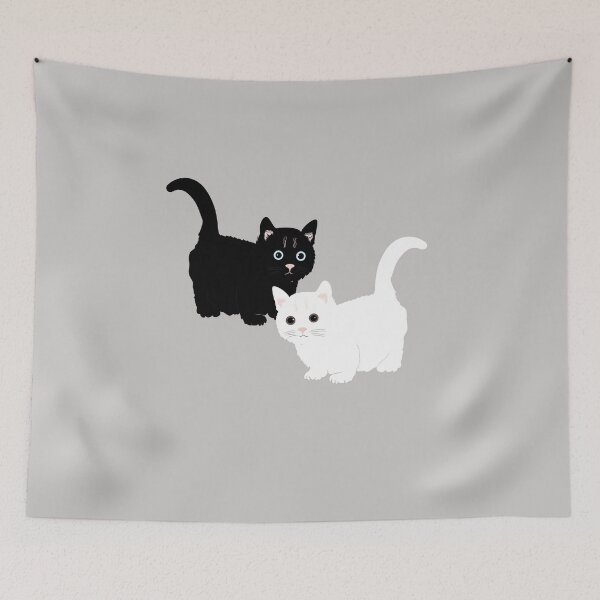 Item preview, cats designed and sold by BiPasternak.