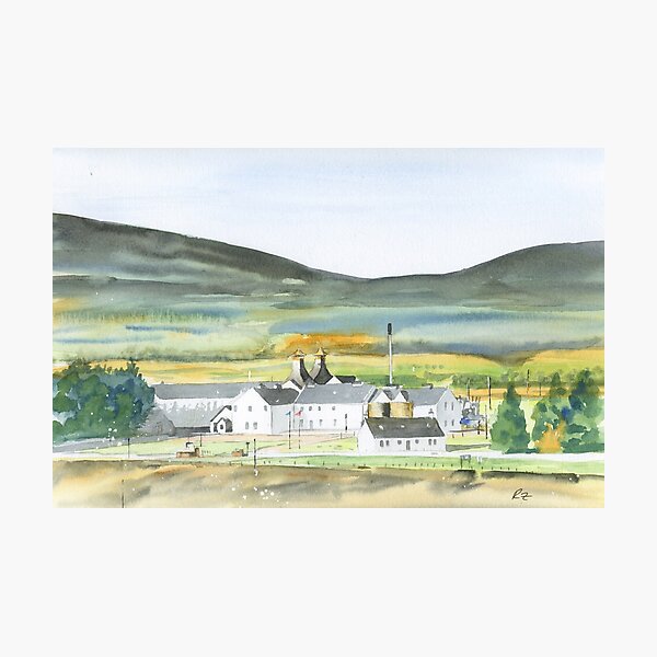 dalwhinnie distillery Photographic Print