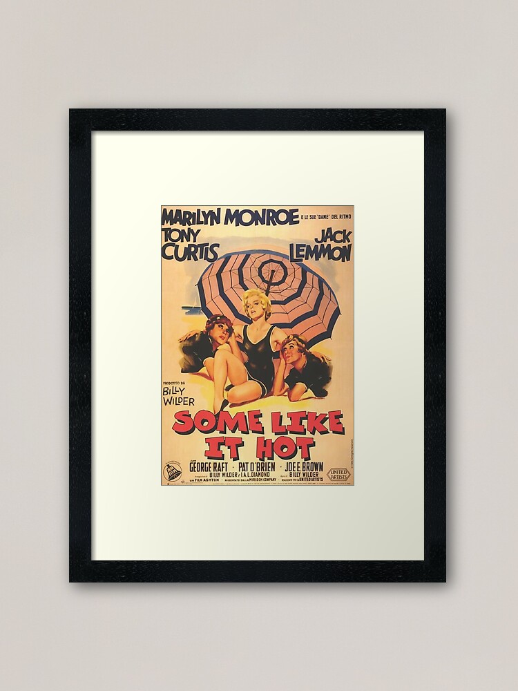 Alternate view of Marilyn Monroe Movie Framed Art Print