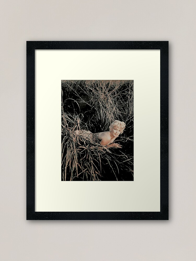 Alternate view of Marilyn Monroe print Framed Art Print