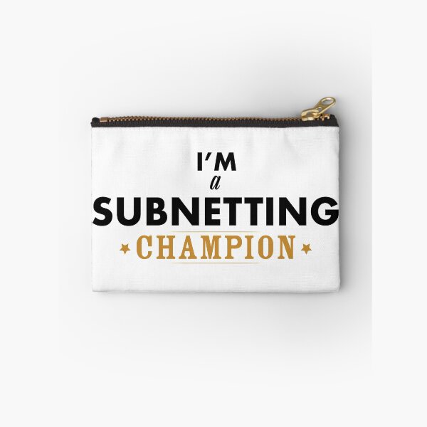 Item preview, I'm A Subnetting Champion Black Great Gift Idea for Network Admins designed and sold by SphereZones.