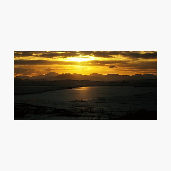 Item preview, Sundown On The Isle Of Lewis designed and sold by Andrew Ness - www.nessphotography.com.