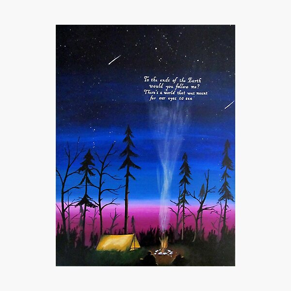ends of the earth Photographic Print
