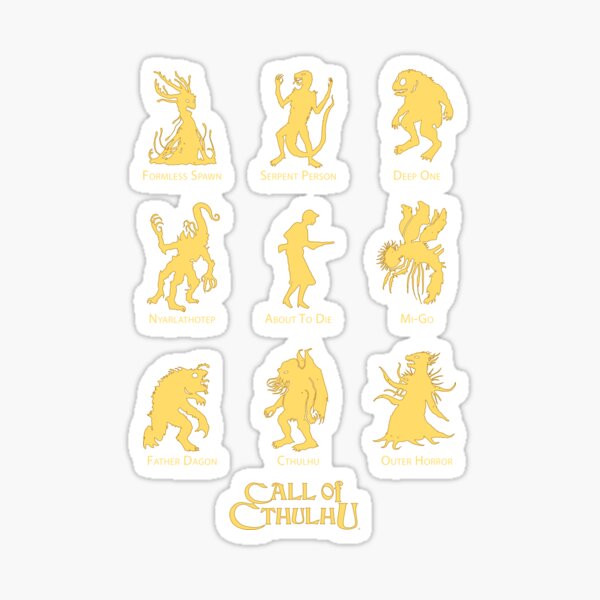 Item preview, Call of Cthulhu - Know Your Monsters designed and sold by Chaosium.