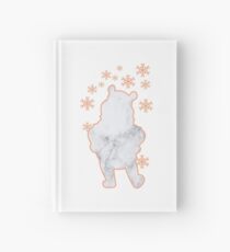 Bear Marble Silhouette Hardcover Journal