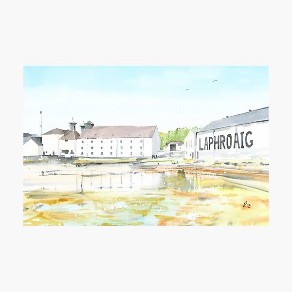 Laphroig Distillery Photographic Print