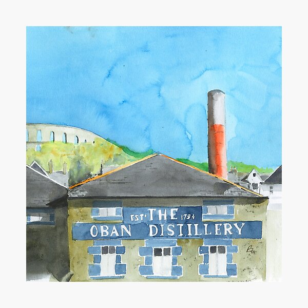 Oban Distillery Photographic Print