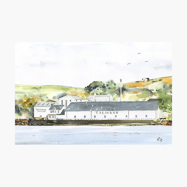 Talisker Distillery Photographic Print