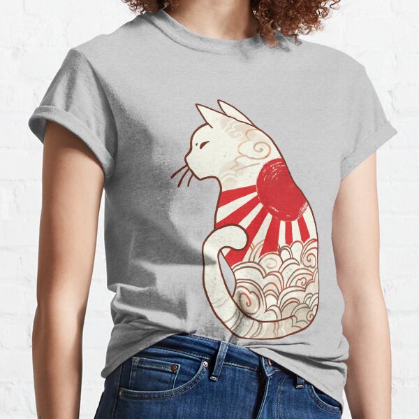 Sunset Spirit Cat Classic T-Shirt