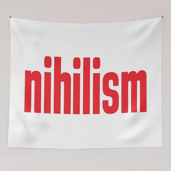 Item preview, Nihilism Nothing Denial Lack designed and sold by ProjectX23.
