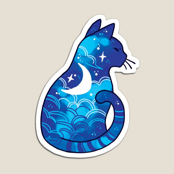 Item preview, Moon Spirit Cat  designed and sold by michelledraws.