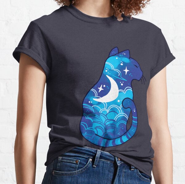 Moon Spirit Cat Classic T-Shirt
