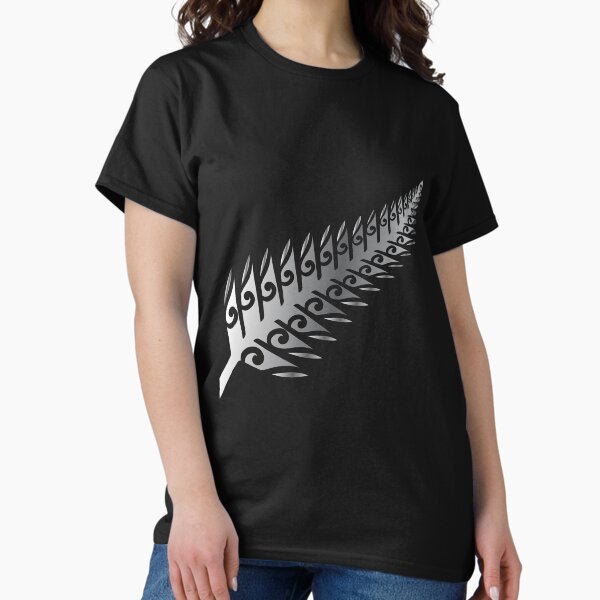 Item preview, Silver Fern New Zealand Maori Style - Gift Idea designed and sold by vicoli-shirts.