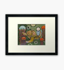 The Garden of Honu Framed Print