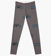 Bike Stripes Team Sky - Chain Leggings