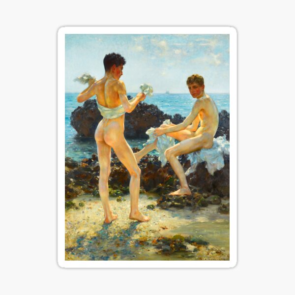 Sunny beach Sticker
