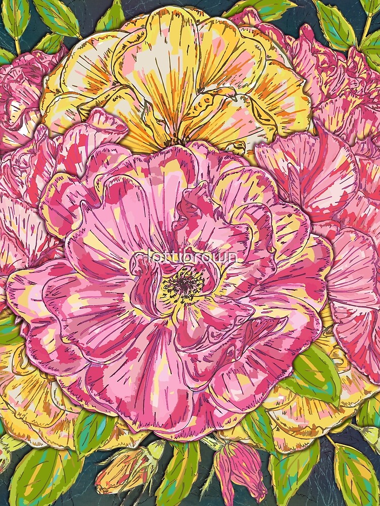 Summer Roses by lottibrown