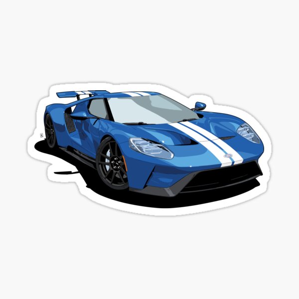 2017 GT Blue Sticker