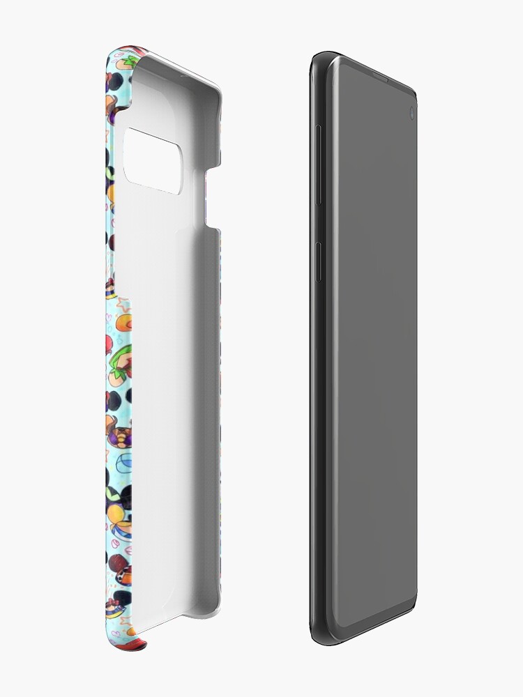 Alternate view of Character Hats Case & Skin for Samsung Galaxy