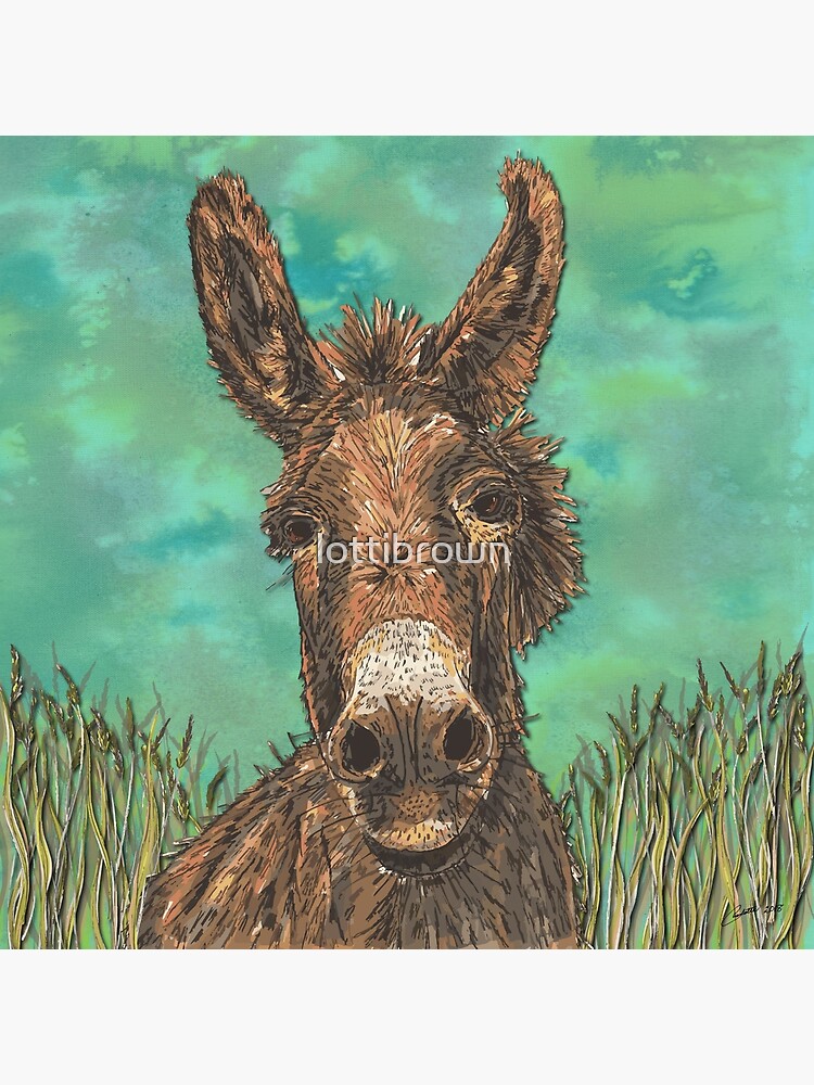 Little Brown Donkey by lottibrown
