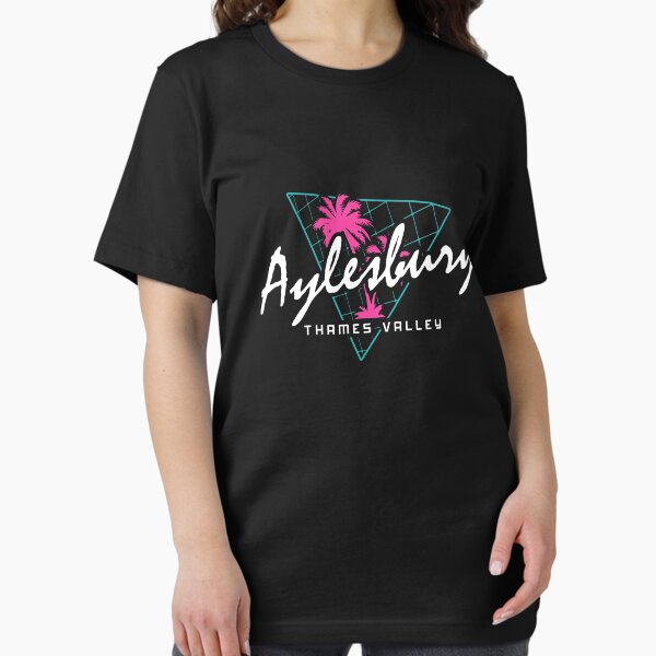 Retro 80s Neon 'Aylesbury' Vintage Thames Valley Essential T-Shirt