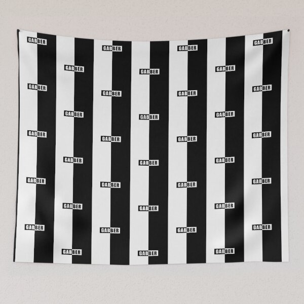 Item preview, Gabber b / w stripes designed and sold by randomfrequency.