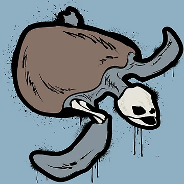 Artwork thumbnail, Dead Turtle by RUBTOX